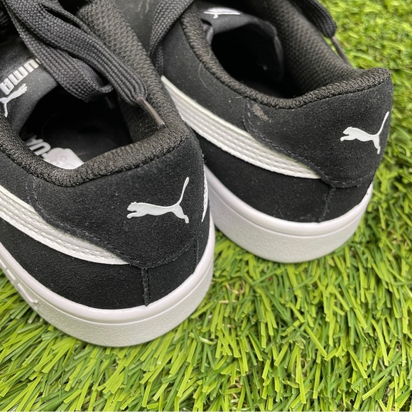 PUMA Smash V2 SD Jr - black suede - 4 - Picture 7 of 11